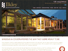 Tablet Screenshot of ilkleywindows.co.uk